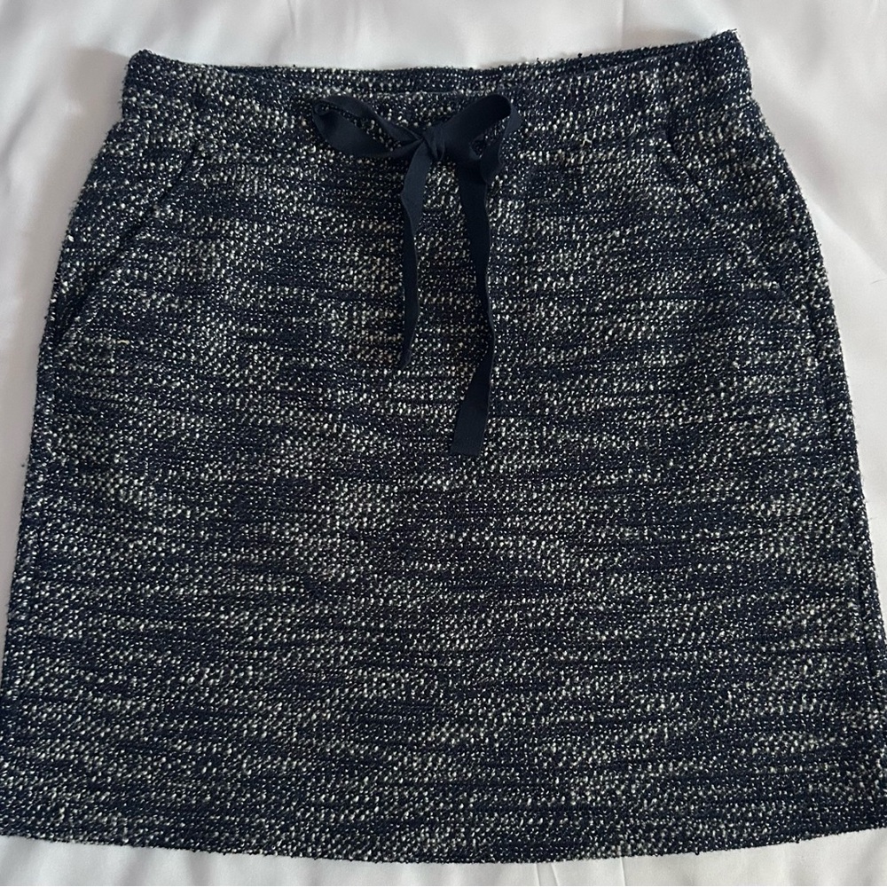 Ann Taylor LOFT Boucle Knit Pull on Skirt Size Extra Small